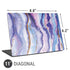 Blue Violet Watercolor Geode Universal Laptop 11in (8.8 x 6.2in) Skin